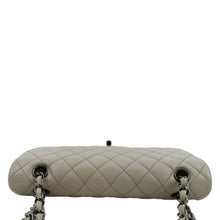 Load image into Gallery viewer, CHANEL Classic Medium Double Flap Quilted Leather Shoulder Bag Ivory
