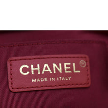 Load image into Gallery viewer, CHANEL Mini In The Loop Quilted  Leather Shoulder Bag Red
