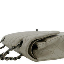 Load image into Gallery viewer, CHANEL Classic Medium Double Flap Quilted Leather Shoulder Bag Ivory
