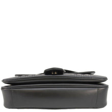 Load image into Gallery viewer, GUCCI GG Marmont Small Leather Shoulder Bag Black 734814
