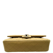 Load image into Gallery viewer, CHANEL Classic Medium Double Flap Quilted Leather Shoulder Bag Beige
