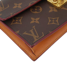 Load image into Gallery viewer, LOUIS VUITTON S Lock Monogram Canvas Belt Pouch Brown
