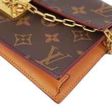 Load image into Gallery viewer, LOUIS VUITTON S Lock Monogram Canvas Belt Pouch Brown
