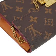 Load image into Gallery viewer, LOUIS VUITTON S Lock Monogram Canvas Belt Pouch Brown
