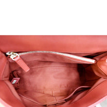 Load image into Gallery viewer, Chanel Medium Coco Leather Top Handle Shoulder Bag in Red Color - Inside
