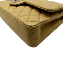 Load image into Gallery viewer, CHANEL Classic Medium Double Flap Quilted Leather Shoulder Bag Beige
