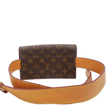 Load image into Gallery viewer, LOUIS VUITTON S Lock Monogram Canvas Belt Pouch Brown
