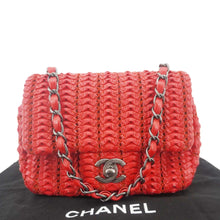 Load image into Gallery viewer, CHANEL Paris Seoul Crotch Mini Lambskin Leather Shoulder Bag Red

