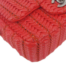 Load image into Gallery viewer, CHANEL Paris Seoul Crotch Mini Lambskin Leather Shoulder Bag Red
