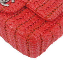 Load image into Gallery viewer, CHANEL Paris Seoul Crotch Mini Lambskin Leather Shoulder Bag Red
