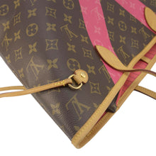 Load image into Gallery viewer, LOUIS VUITTON Neverfull MM V Monogram Canvas Tote Bag Brown
