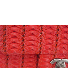 Load image into Gallery viewer, CHANEL Paris Seoul Crotch Mini Lambskin Leather Shoulder Bag Red
