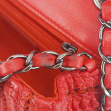 Load image into Gallery viewer, CHANEL Paris Seoul Crotch Mini Lambskin Leather Shoulder Bag Red
