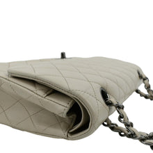 Load image into Gallery viewer, CHANEL Classic Medium Double Flap Quilted Leather Shoulder Bag Ivory
