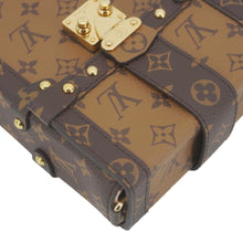 Load image into Gallery viewer, LOUIS VUITTON Pochette Trunk Monogram Canvas Verticale Crossbody Bag Brown
