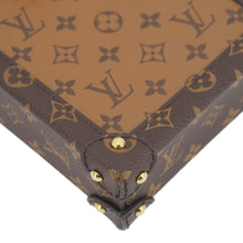 Load image into Gallery viewer, LOUIS VUITTON Pochette Trunk Monogram Canvas Verticale Crossbody Bag Brown
