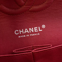 Load image into Gallery viewer, CHANEL Classic Medium Double Flap Quilted Leather Shoulder Bag Red
