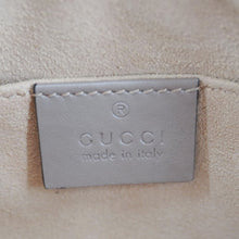 Load image into Gallery viewer, GUCCI GG Marmont Small Matelasse Camera Bag –  Branding &amp; Label Close-up
