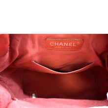 Load image into Gallery viewer, CHANEL Gabrielle Chevron Aged Calfskin Leather Backpack Bag Red
