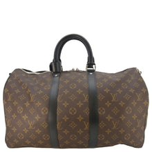 Load image into Gallery viewer, LOUIS VUITTON Keepall 45 Monogram Canvas Travel Bag Black
