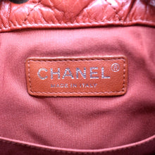 Load image into Gallery viewer, CHANEL Gabrielle Chevron Aged Calfskin Leather Backpack Bag Red
