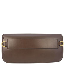 Load image into Gallery viewer, VALENTINO Loco V Logo Leather Messenger Bag Brown
