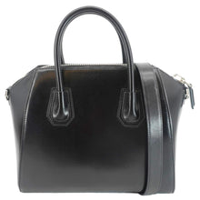 Load image into Gallery viewer, GIVENCHY Antigona Small Leather Satchel Shoulder Bag Black

