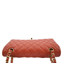 Load image into Gallery viewer, CHANEL Classic Medium Double Flap Quilted Leather Shoulder Bag Red
