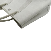 Load image into Gallery viewer, HERMES Garden Party Leather Tote Bag White
