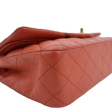 Load image into Gallery viewer, CHANEL Classic Medium Double Flap Quilted Leather Shoulder Bag Red
