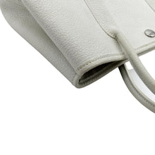 Load image into Gallery viewer, HERMES Garden Party Leather Tote Bag White

