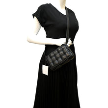 Load image into Gallery viewer, BOTTEGA VENETA Padded Cassette Leather Crossbody Bag Black
