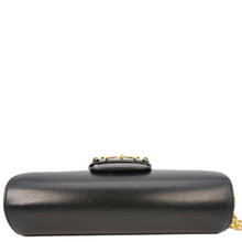 Load image into Gallery viewer, GUCCI Horsebit 1955 Small Leather Shoulder Bag Black 735178
