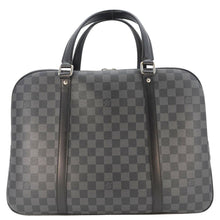 Load image into Gallery viewer, LOUIS VUITTON Jorn Damier Graphite Briefcase Bag Black
