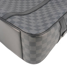 Load image into Gallery viewer, LOUIS VUITTON Jorn Damier Graphite Briefcase Bag Black
