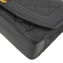 Load image into Gallery viewer, CHANEL Diana Flap Quilted Leather Shoulder Bag Black
