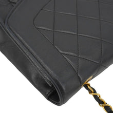 Load image into Gallery viewer, CHANEL Diana Flap Quilted Leather Shoulder Bag Black
