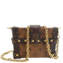 Load image into Gallery viewer, LOUIS VUITTON Essential Trunk NM Reverse Monogram Canvas Crossbody Bag Brown
