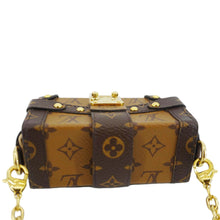 Load image into Gallery viewer, LOUIS VUITTON Essential Trunk NM Reverse Monogram Canvas Crossbody Bag Brown
