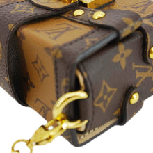 Load image into Gallery viewer, LOUIS VUITTON Essential Trunk NM Reverse Monogram Canvas Crossbody Bag Brown
