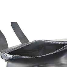 Load image into Gallery viewer, CHRISTIAN DIOR Diamond Canvas Saddle Crossbody Bag Black
