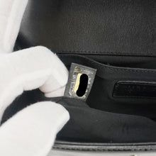 Load image into Gallery viewer, CHANEL Boy Flap Medium Plexiglass Patent Leather Crossbody Bag Black 20481641
