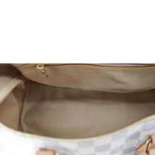 Load image into Gallery viewer, LOUIS VUITTON Speedy 35 Damier Azur Satchel Bag White
