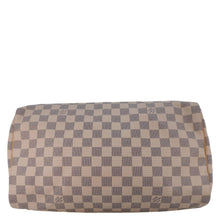 Load image into Gallery viewer, LOUIS VUITTON Speedy 35 Damier Azur Satchel Bag White
