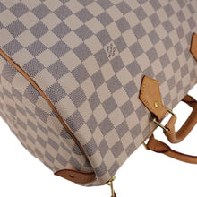 Load image into Gallery viewer, LOUIS VUITTON Speedy 35 Damier Azur Satchel Bag White
