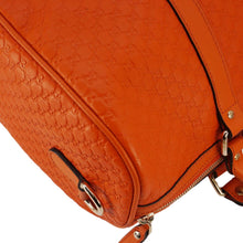 Load image into Gallery viewer, GUCCI GG Microguccissima Boston Travel Bag Orange 449646
