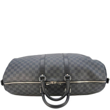 Load image into Gallery viewer, LOUIS VUITTON Keepall 55 Bandouliere Damier Graphite Travel Bag Black
