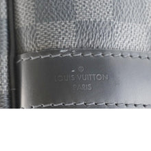 Load image into Gallery viewer, LOUIS VUITTON Keepall 55 Bandouliere Damier Graphite Travel Bag Black
