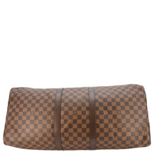 Load image into Gallery viewer, LOUIS VUITTON Keepall Bandouliere 55 Damier Ebene Travel Bag Brown
