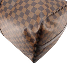 Load image into Gallery viewer, LOUIS VUITTON Keepall Bandouliere 55 Damier Ebene Travel Bag Brown
